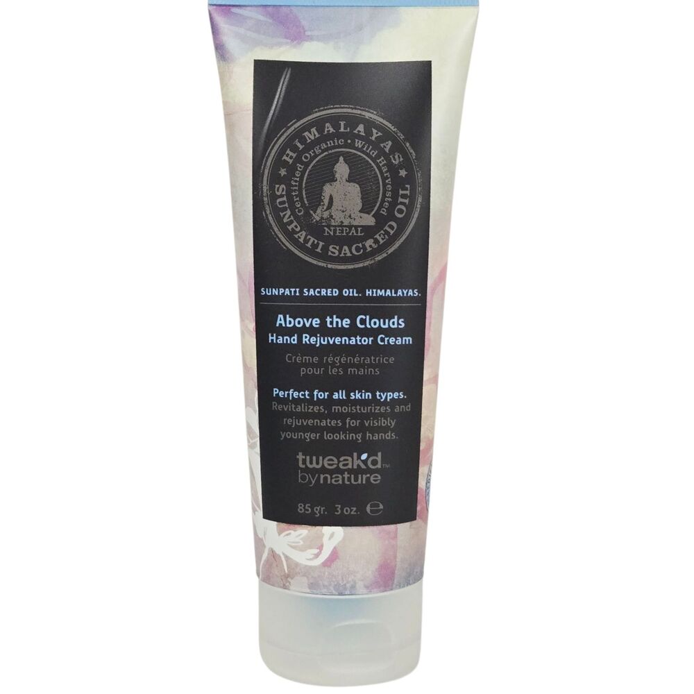 Tweak'd by Nature Above The Clouds Hand Rejuvenator Cream 85 g / 3 oz SEALED